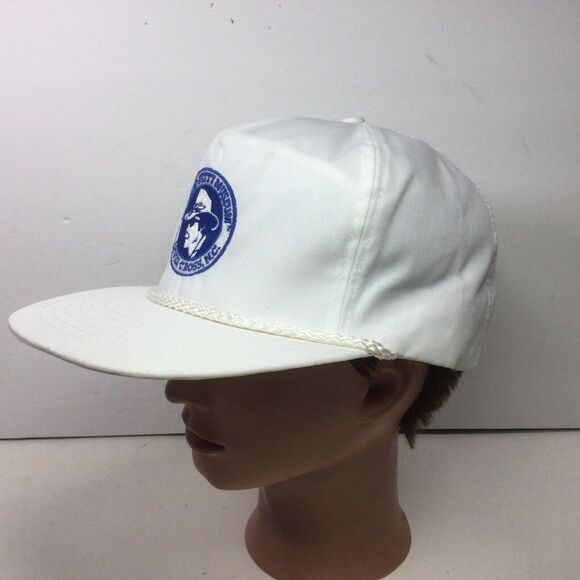 Otto Richard Petty Museum Hat‎ Level Cross NC White StrapBack Trucker Cap - Picture 3 of 7